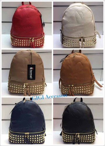 ZAINETTO DONNA BORSA ZAINO PER RAGAZZINE FASHION CON DECORAZIONE BACKPACK  WOMAN | eBay