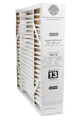  Lennox 19L14 - 20'' x 20'' x 5'' Healthy Climate HCF14-13 Air Filter, MERV 13