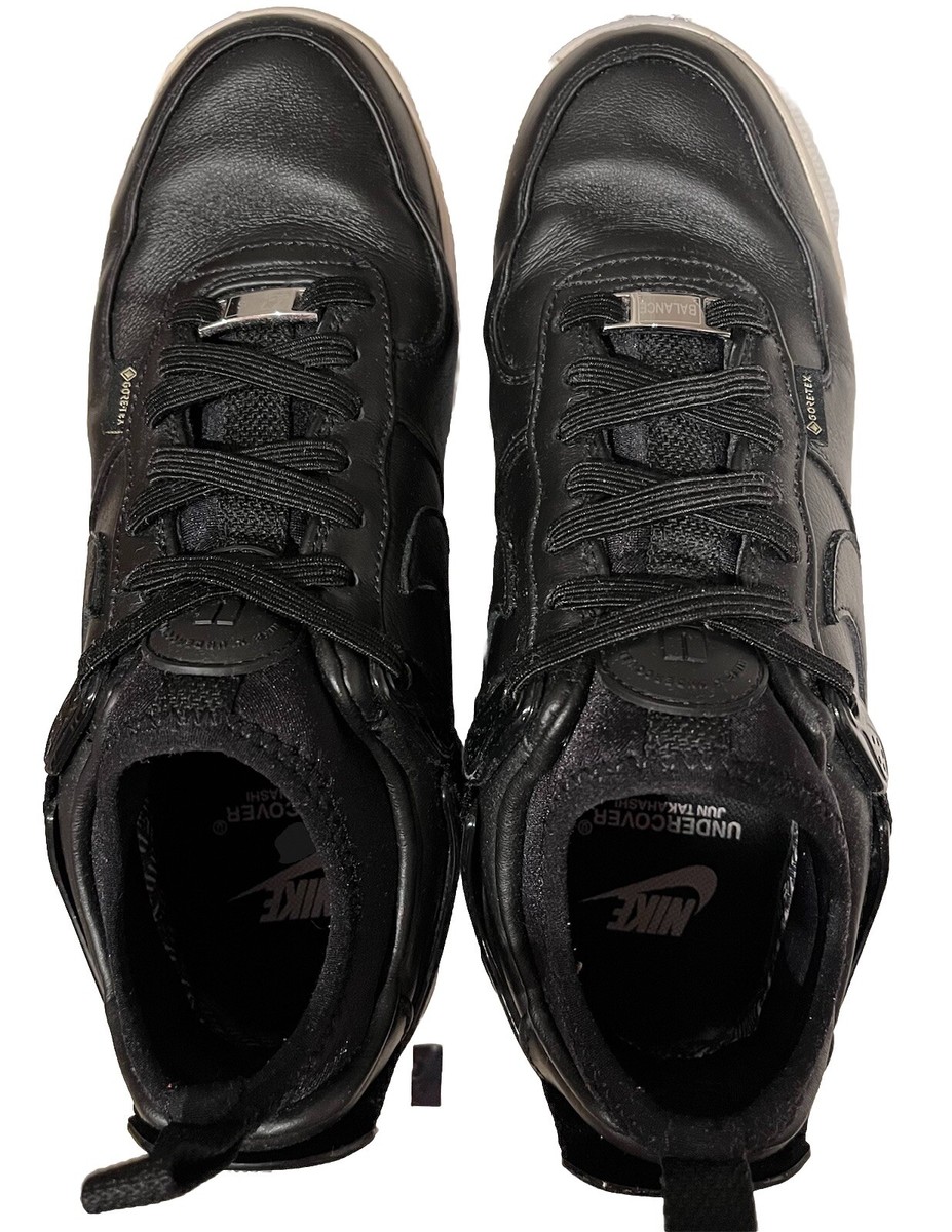 Size 7 - Nike Undercover x Air Force 1 SP GORE-TEX Low Black