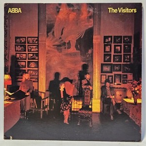 英LP ABBA The Visitors UK盤 ステレオ 付属品有 英LP ABBA The Visitors