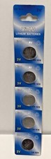 XinLU Lithium Batteries CR1616 3v Pack of 5 New in Package