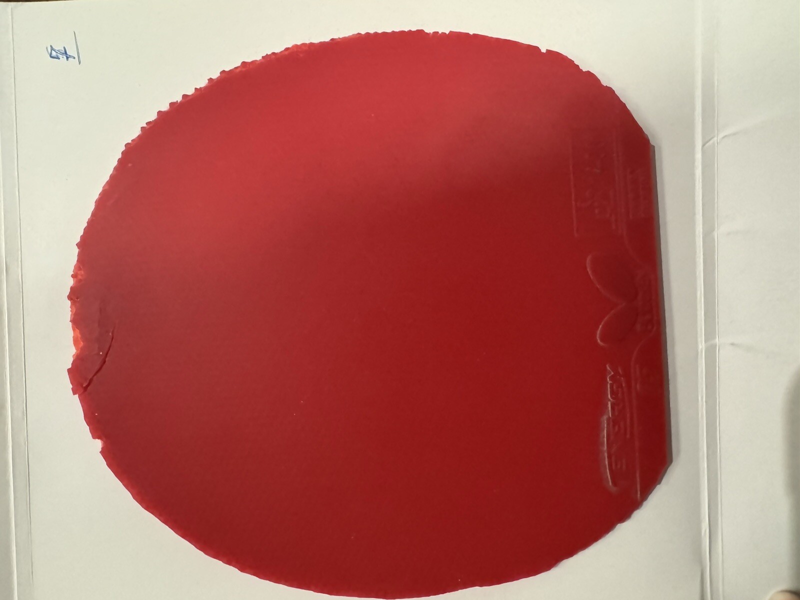 Red Butterfly Tenergy 05 2.1 mm Used Table Tennis Rubber eBay