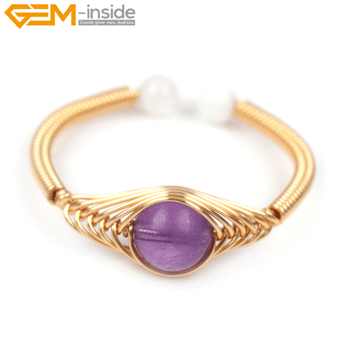 Rings & Bracelet Set Weaving Open Adjustable Power Chakras Gold Filled Jewellery - Picture 33 of 119