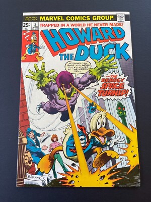 Howard the Duck #2 - The Cupcake Caper (Marvel, 1976) VF/VF+