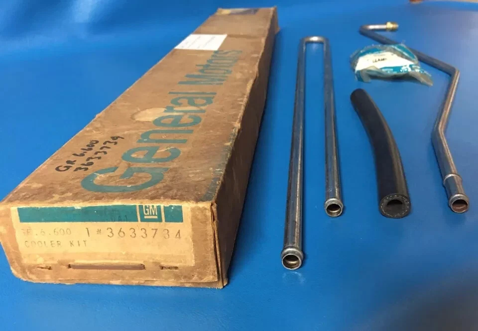 Kit de enfriador de aceite de dirección asistida Cadillac Calais Deville 1971-1972 NOS GM 3633734 Foto 2 de 4