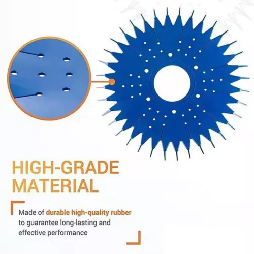 For Zodiac Baracuda Pool Cleaner Kit: 2 x Diaphragm - 1 x Skirt/Disc - 1 x Foot - Picture 7 of 14