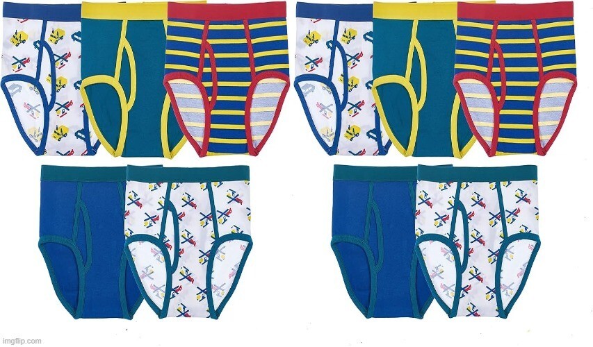 Boys Calzoncillo Udy Trimfit Boys Soft 98% Cotton Tagless Briefs