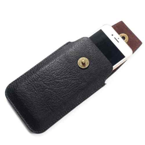 for Nokia 8000 4G (2020) Leather Cover Vertical Belt Case with Magnetic Closure - Imagen 1 de 6