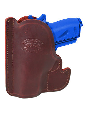 New Barsony Burgundy Leather Pocket Holster Smith & Wesson Small Mini 22 25 380