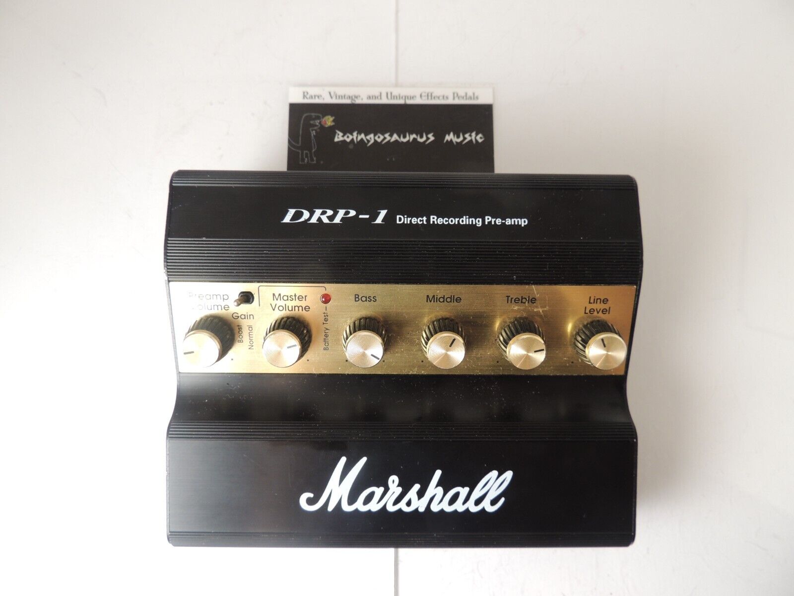 Marshall DRP-1 Direct Recording Preamp Effects Pedal Free USA Shipping