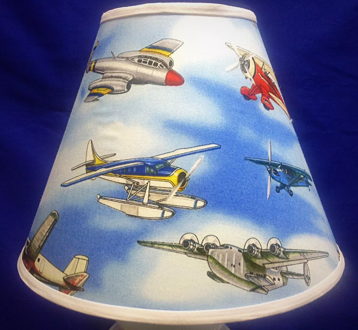 Planes Sky Airplane Lampshade Handmade Lamp Shade eBay