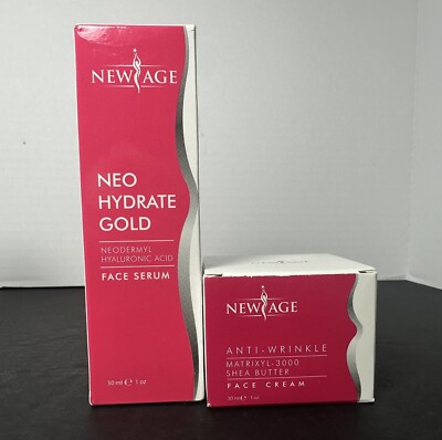 Neo Hydrate Gold New Age Face Serum & Advanced Anti-Wrinkle Matrixyl 3000 Cream