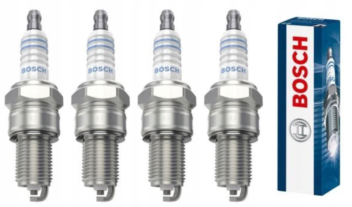 4x BOSCH SPARK PLUGS for VW GOLF I Cabriolet 1.8 1989-1993