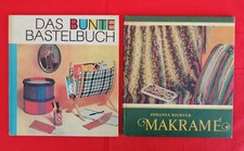 DDR Das bunte Bastelbuch 1980 + Makrame Handarbeit - Verlag R. Arnold 1979