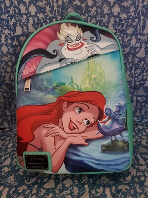 NWT The Little Mermaid & Ursula Loungefly Backpack Loungefly Disney The Little Mermaid Ursula Mini Backpack  main image 3