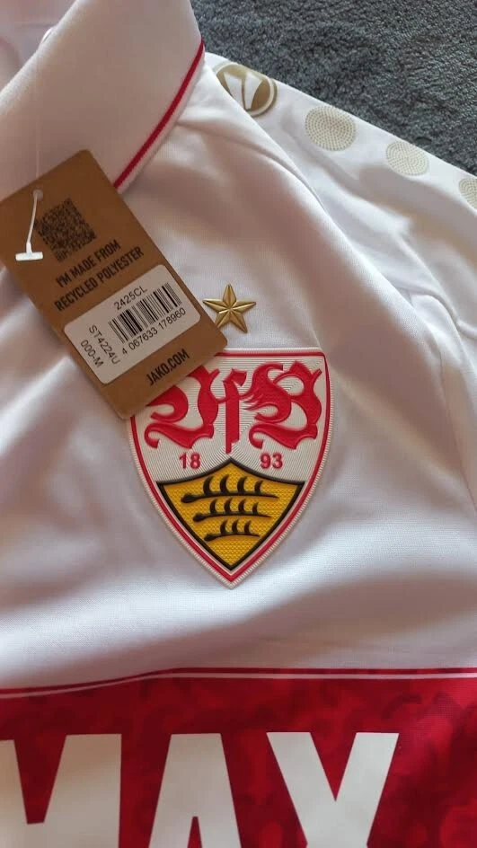 SIGNIERTES Deniz Undav CL Trikot VfB Stuttgart 2025 NEU, DFB Pokal Sieg, vom VFB - Bild 4 von 4