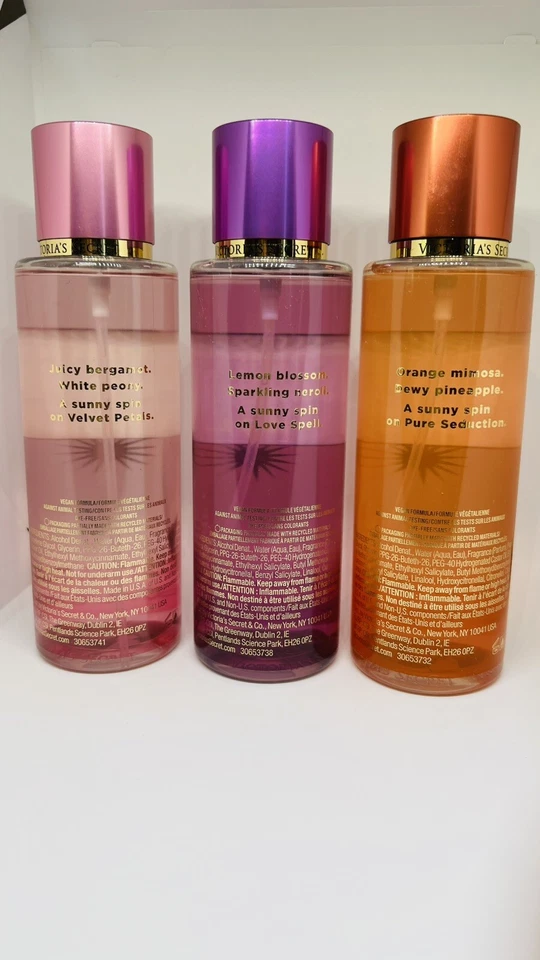 NUEVOS PÉTALOS DE TERCIOPELO VICTORIA’S SECRET, HECHIZO DE AMOR Y SOL DE SEDUCCIÓN PURA NUEVO en Caja Foto 2 de 4