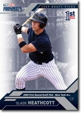25-Ct Lot Slade Heathcott 2009 TriStar Prospects + Rookies Mint RCs