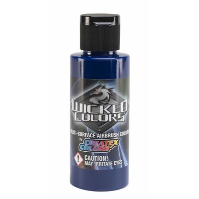 (245,83 /1l) Createx Wicked W061 Detail Cobalt Blue 60ml Airbrush Farbe