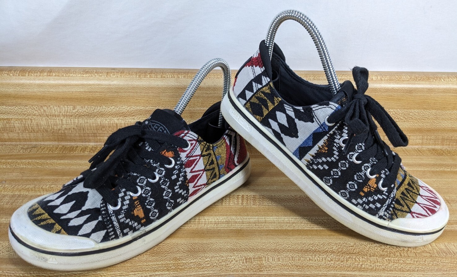 Sneakers basse Keen Elsa IV Aztec da donna taglia 6 5 W scarpe comode stringate 1023158