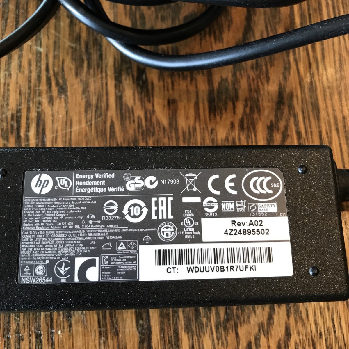HP N17908 Laptop Charger Power Supply NSW26544 | eBay