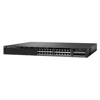 Cisco WS-C3650-24TS-S, 1 Year Warranty and Free Ground Shipping