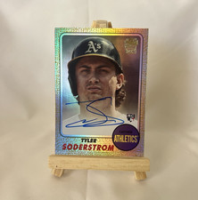 2024 Topps Archives 1968 Fan Favorite Autograph Tyler Soderstrom Gold Foil 25/50