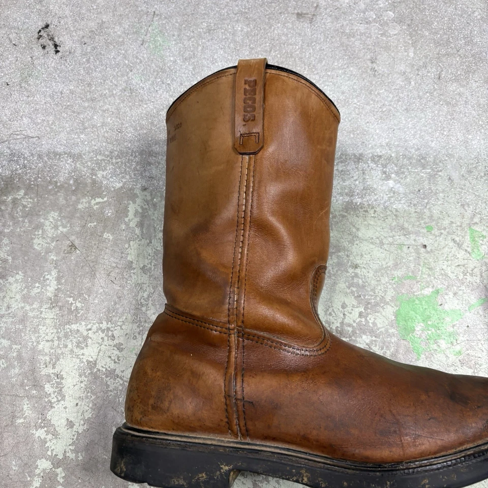 Botas Redwing Pecos Para Hombre Talla 13 EE Hechas en EE. UU. Puntera Suave Gore-Tex Forradas Trabajo Foto 3 de 4