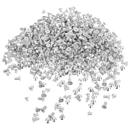 600 Pcs Wall Plates for Electrical Outlets Switch Screws Screless White