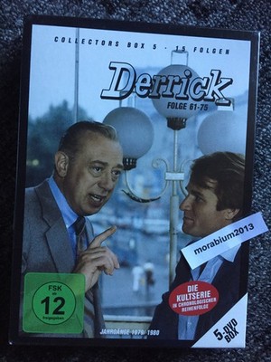 DERRICK - Collectors Box 5 - DVD - Folgen 61 - 75 - NEU