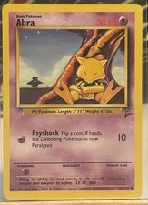Pokémon ABRA 65/130 BASE SET 2 WOTC LP