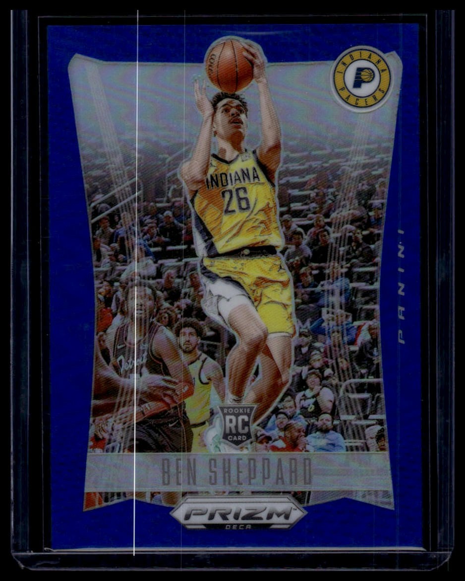 2023-24 Panini Prizm Deca #100 Ben Sheppard Prizms Blue #/149