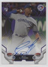 2019 Topps High Tek High Tek Auto Purple 56/99 Elvis Luciano #HTA-EL Auto i6j