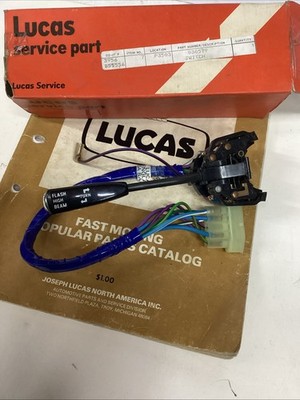 MGB MG Midget 1974-77 NOS Lucas Turn signal Switch / The Real Deal,  Orange Box!