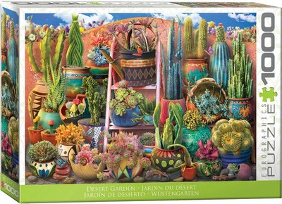 Desert Garden 1000 Piece Jigsaw Puzzle Eurographics New