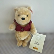 Steiff Winnie the Pooh 2001 Limited Edition Mohair Plush 18cm