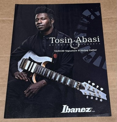 Tosin Abasi of Animals As Leaders - Ibanez Guitars - 2013 Print Ad