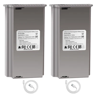 PASSION-FRUIT-4U 2PCS Rechargeable Battery for Reveal Hunting Trail Camera X Gen 3.0,2.0,Pro 3.0