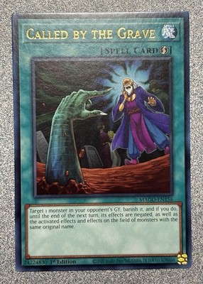 Called by the Grave MAGO-EN156 Maximum Gold Rare 1st Edition NM