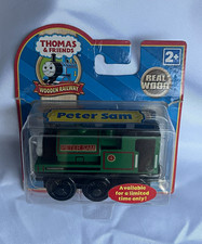 Learning Curve Thomas  Friends Wooden Railway Peter Sam Engine 2007 in Package