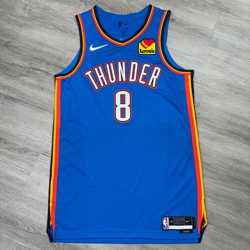 JALEN WILLIAMS Pro Cut Oklahoma City Thunder Jersey Nike 48 +4 Team Issue Game