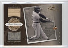 2001 Donruss Classics Classic Combos /100 Frank Robinson #CC-23 HOF k4s