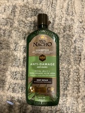New Tio Nacho Anti-Damage Shampoo with Royal Jelly  Organic Aloe Vera 14oz