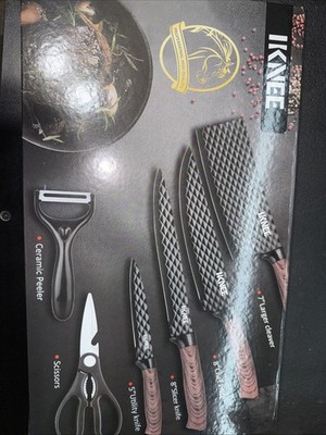 professional 6 Pcs Kitchen Knives