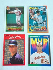 (4) CAL RIPKEN JR.-1989 DONRUSS MVP#BC-15-90 DONRUSS#BC18-90 TOPPS #8-91 TOPPS#5