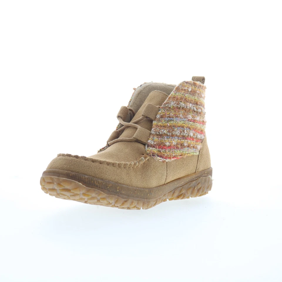 Minnetonka Tealey bottillon pour femmes en suede brown - Photo 4/4