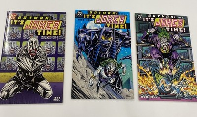 DC Comics: BATMAN: IT'S JOKER TIME #1 - #3 Prestige Graphic TPB 2000  Bob Hall