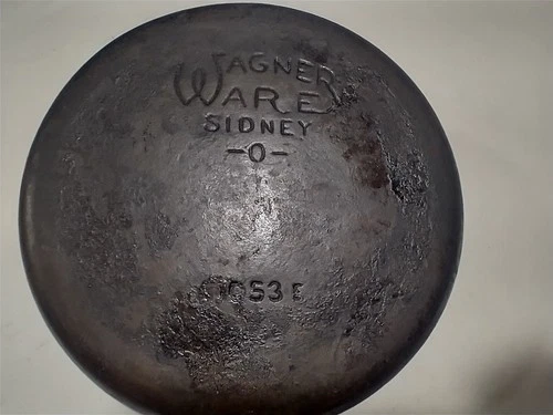 Cast Iron Skillet 6.5 inch Wagner Ware Sidney -0- 1053 E Black Vintage Small