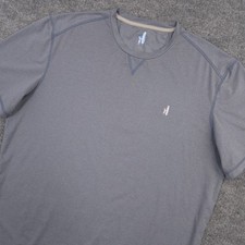 Johnnie O Rhodes Featherweight T-Shirt Mens XL Wake Blue Performance Crewneck