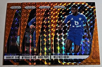 2024-25 Panini Prizm Premier League Orange Mosaic Pick Your Own (Choice) NM